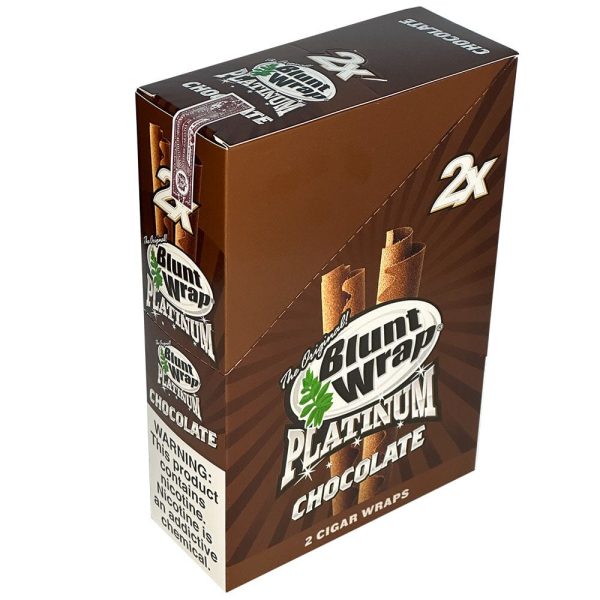 Blunt Wrap Chocolate Double Platinum Wraps on Sale
